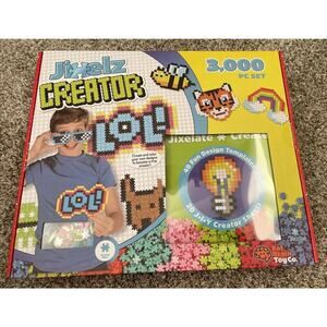 Jixelz Creator Micro Pixel Art Jigsaw Puzzel Set 3000 Pieces Brand New Craft